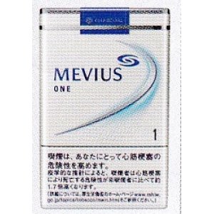 画像: メビウス・ワン (日本/タール1mgニコチン0.1mg)カートン(10個)単位で取り寄せ商品