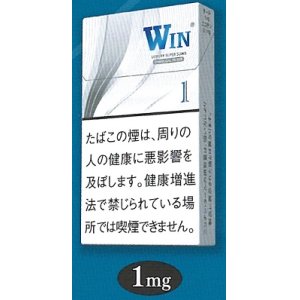 画像: WIN－ウィンー1(中国/タール1mgニコチン0.1mg)カートン単位(10個）で取寄せ商品